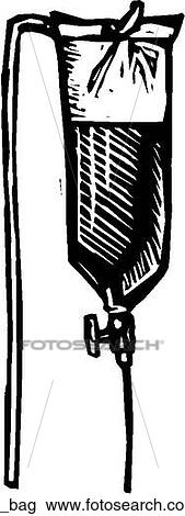 IV Bag View Large Clip Art Graphic Clipart - IV Bag. Fotosearch