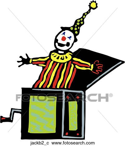 Clipart - Jack in the Box 2. Fotosearch