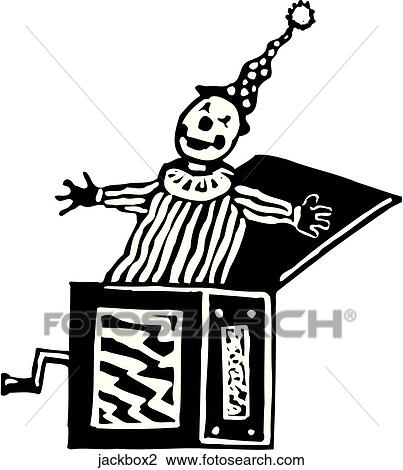 Clipart - Jack in the Box 2. Fotosearch