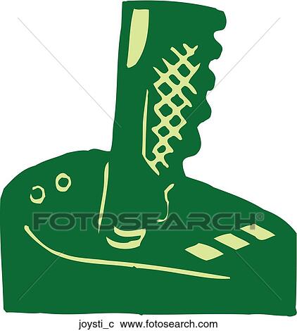 Joy Stick View Large Clip Art Graphic Clipart - Joy Stick. Fotosearch