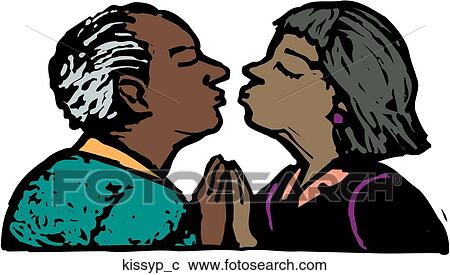 Clipart - Kissy Poo. Fotosearch