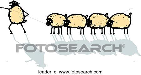 Clipart - Leader. Fotosearch