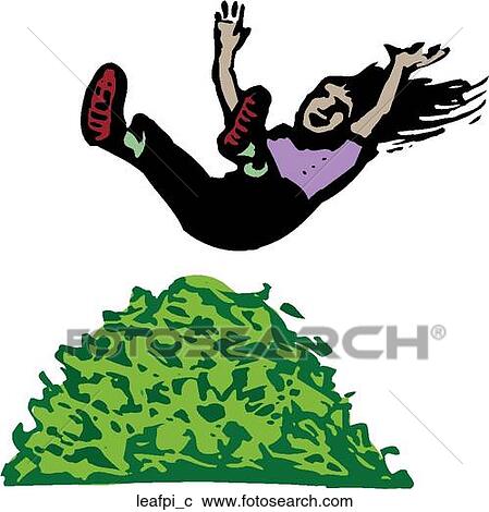 Clipart - Leaf Pile. Fotosearch