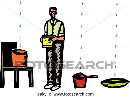 Leaky View Large Clip Art Graphic Clipart - Leaky. Fotosearch