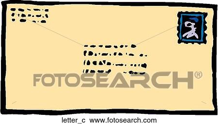 Letter View Large Clip Art Graphic Clipart - Letter. Fotosearch