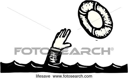 Lifesaver View Large Clip Art Graphic Clipart - Lifesaver. Fotosearch