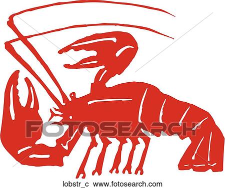 Clipart - Lobster. Fotosearch
