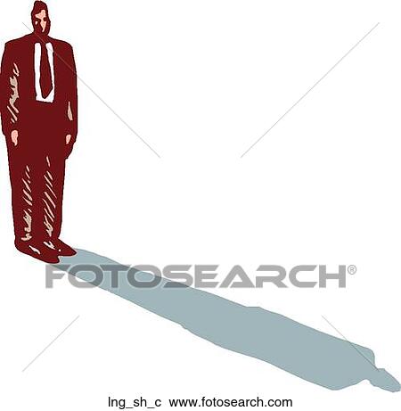 Clipart - Long Shadow. Fotosearch
