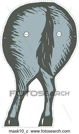Mask 10 View Large Clip Art Graphic Clipart - Mask 10. Fotosearch