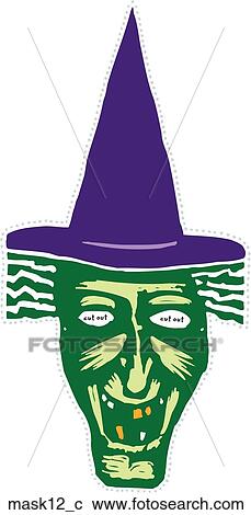 Clipart - Mask 12. Fotosearch