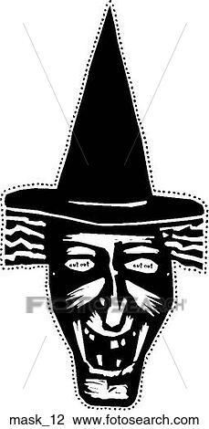Clipart - Mask 12. Fotosearch