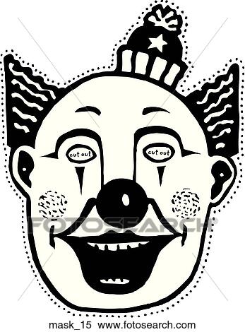 Clipart - Mask 15. Fotosearch