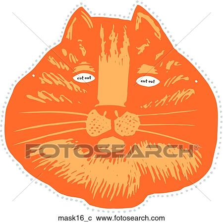 Clipart - Mask 16. Fotosearch