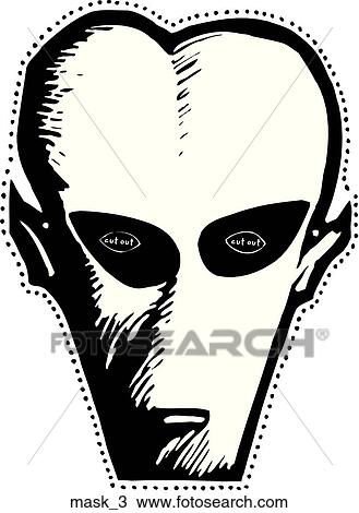 Mask 3 View Large Clip Art Graphic Clipart - Mask 3. Fotosearch