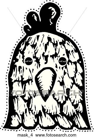 Mask 4 View Large Clip Art Graphic Clipart - Mask 4. Fotosearch