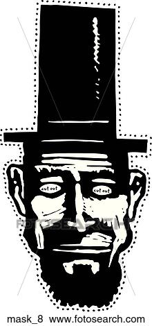 Mask 8 View Large Clip Art Graphic Clip Art - Mask 8. Fotosearch