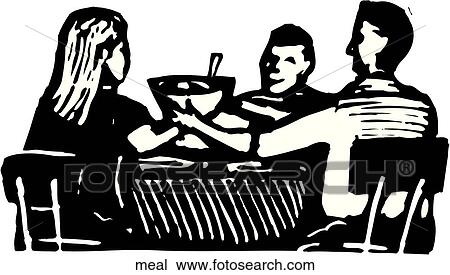 Clipart - Meal. Fotosearch