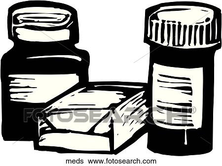 Clip Art - Meds. Fotosearch