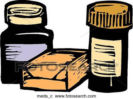 Clipart - Meds. Fotosearch