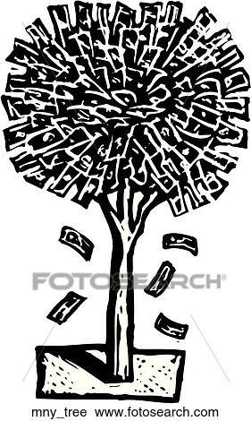Clipart - Money Tree. Fotosearch