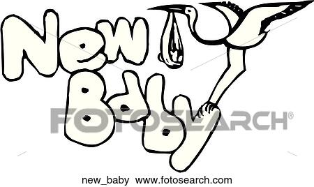 New Baby View Large Clip Art Graphic Clip Art - New Baby. Fotosearch