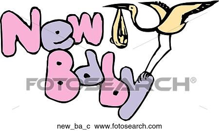 Clipart - New Baby. Fotosearch