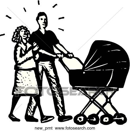 Clip Art - New Parents. Fotosearch