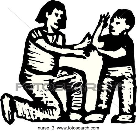 Clipart - Nurse 3. Fotosearch