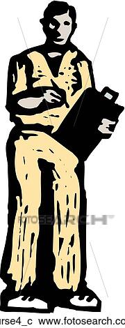 Nurse 4 View Large Clip Art Graphic Clipart - Nurse 4. Fotosearch