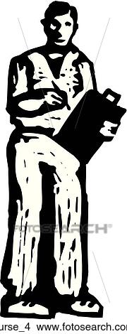 Clipart - Nurse 4. Fotosearch