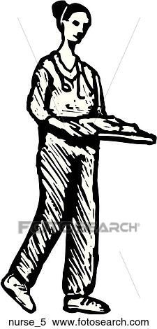 Nurse 5 View Large Clip Art Graphic Clipart - Nurse 5. Fotosearch
