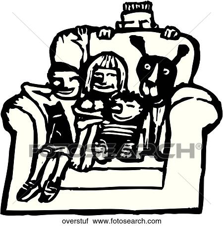 Clipart - Overstuffed. Fotosearch