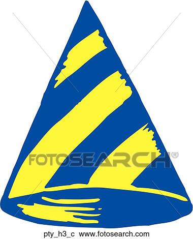 Party Hat 3 View Large Clip Art Graphic Clipart - Party Hat 3. Fotosearch