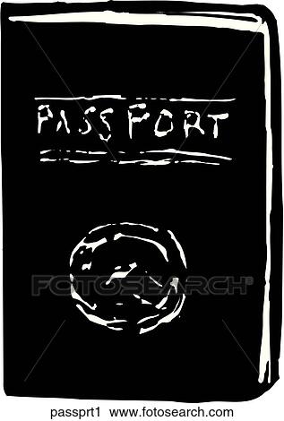 Passport 1 View Large Clip Art Graphic Clipart - Passport 1. Fotosearch
