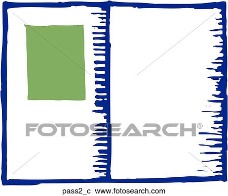 Clipart - Passport 2. Fotosearch