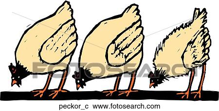 Pecking Order View Large Clip Art Graphic Clipart - Pecking Order. Fotosearch