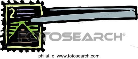 Philately View Large Clip Art Graphic Clipart - Philately. Fotosearch