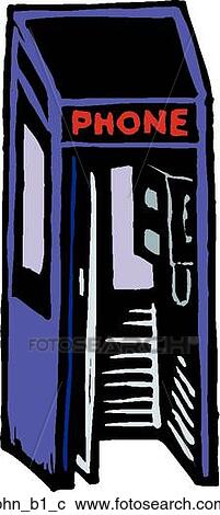 Clipart - Phone Booth 1. Fotosearch