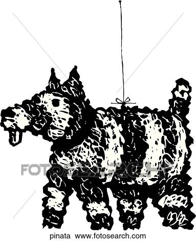 Clipart - Pinata. Fotosearch