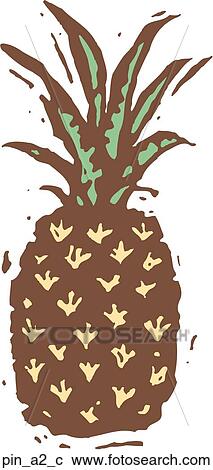 Clipart - Pineapple 2. Fotosearch