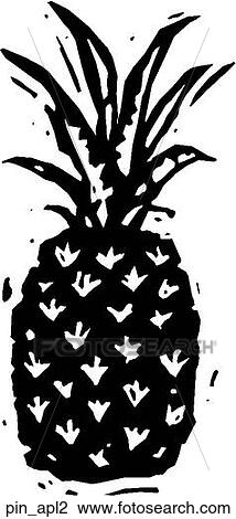 Pineapple 2 View Large Clip Art Graphic Clipart - Pineapple 2. Fotosearch