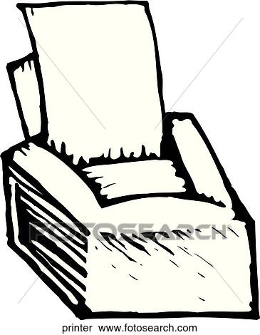 Printer View Large Clip Art Graphic Clipart - Printer. Fotosearch