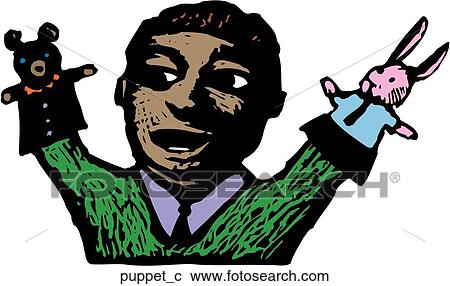 Puppets View Large Clip Art Graphic Clipart - Puppets. Fotosearch