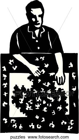 Clip Art - Puzzles. Fotosearch