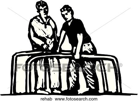 Rehab View Large Clip Art Graphic Clipart - Rehab. Fotosearch