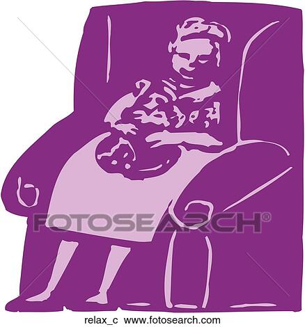 Clipart - Relax. Fotosearch