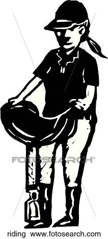 Clipart - Riding. Fotosearch