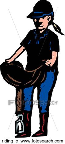 Clipart - Riding. Fotosearch