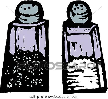Clipart - Salt 'n Pepper. Fotosearch