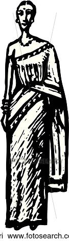 Clipart - Sari. Fotosearch